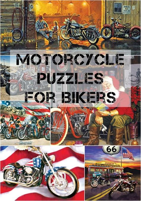 Motorcycle Puzzles Symbols Of Freedom Motorcycle Art Types Of Craft