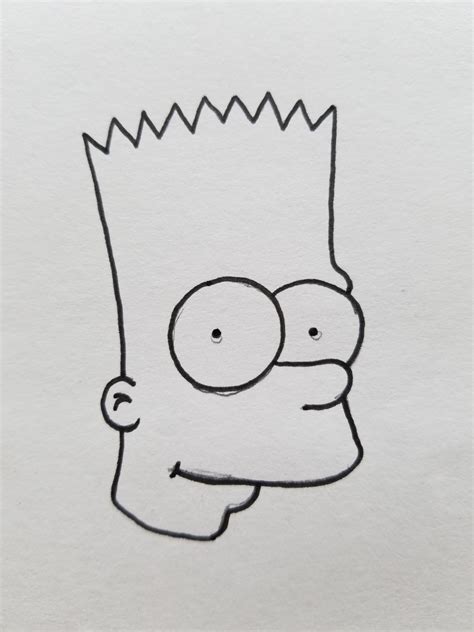 All the best bart simpson drawing 37+ collected on this page. Best Guide to Draw Bootleg Bart Simpson Quick and Easy ...