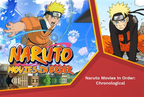 How To Watch Naruto Movies In Order Chronological Easy Guide 2022
