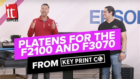 Platens For The Epson Surecolor F2100 And F3070 From Key Print Co