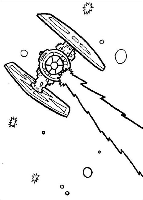 Tie Fighter Coloring Coloring Pages