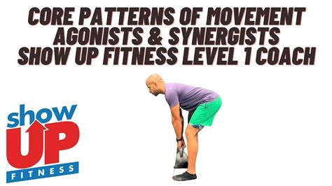 Human Movement Patterns Show Up Fitness Level 1 Coach Hinge Squat Push