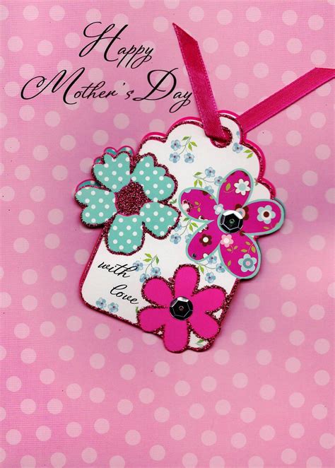 Special hugs for mother's day! Pretty Hand-Finished Happy Mother's Day Card | Cards | Love Kates