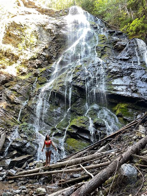Cascade Falls Mabel Lake — Exploratory Glory Travel Blog