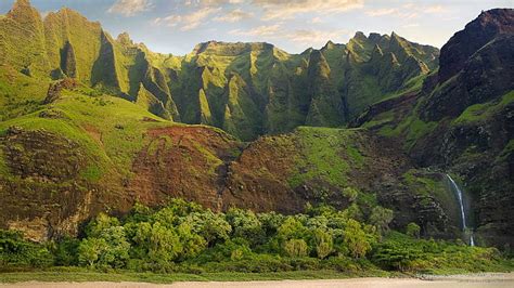 Hd Wallpaper Na Pali Coast North Shore Kauai Hawaii Islands