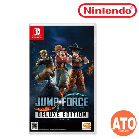 Jump Force Deluxe Edition 豪华版 For Nintendo Switch Eng Chi Shopee