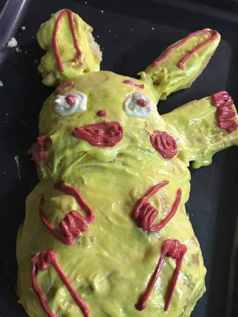 Blursed Pikachu Birthday Cake R Blursedimages