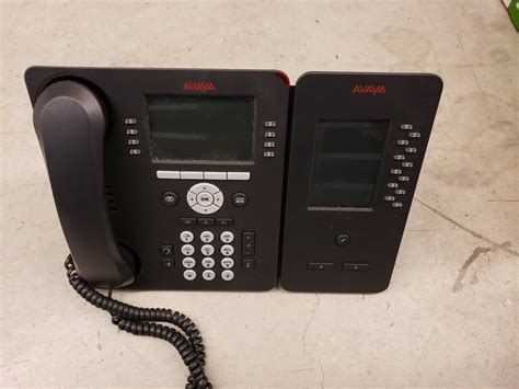 USED Avaya 9508 office phone with BM12 programmable Expansion MODULE | eBay