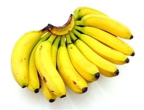 Cacho De Bananas Isolado Foto Premium
