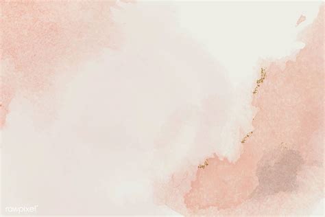 Pink Smudge Watercolor Background Design Vector Free Image By