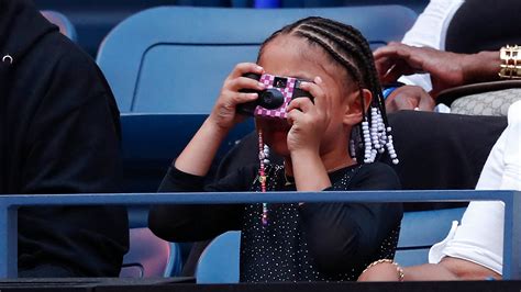 Serena Williams’s No. 1 Supporter Is Her Daughter, Olympia - The New