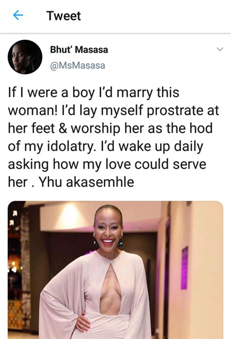 Through her account, the actress also shared behind the scenes. Actress Masasa Gushes Over Her Love For Zandile Msutwana ...