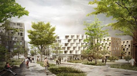 Vestby Urban Centre Transformation Plan By Cf Møller Architects And