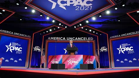Trumps Republican Hit List At Cpac Is A Warning Shot To His Party The New York Times