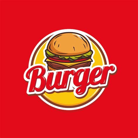 Premium Vector Burger Logo Design