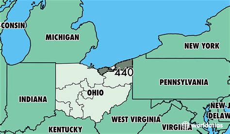 440 Area Code Map Where Is 440 Area Code In Ohio Images And Photos Finder