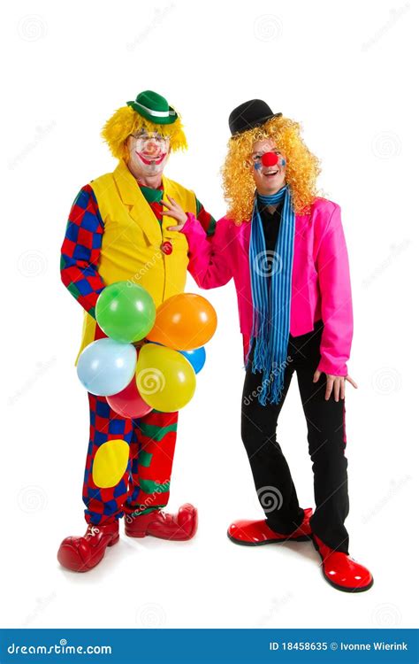 Happy Clowns Royalty Free Stock Photo Image 18458635