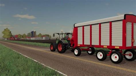 Mod Dion 1060 Steel Forage Wagon V10 Farming Simulator 22 Mod Ls22