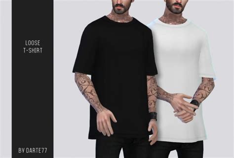 Loose T Shirt At Darte77 Sims 4 Updates