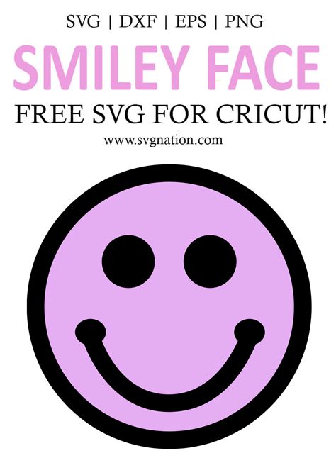 Free Smiley Face Svg Files For Cricut