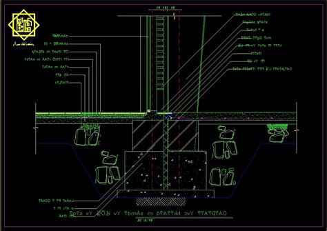 Foundation Detail Dwg Detail For Autocad • Designs Cad