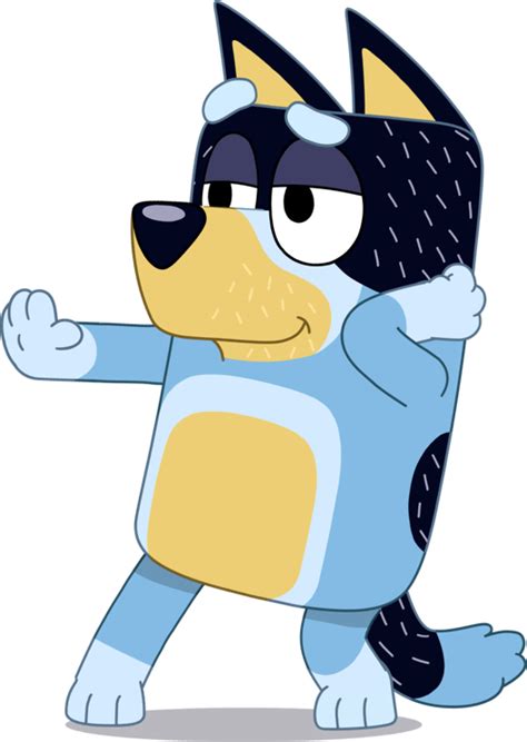 Check Out This Transparent Blueys Father Bandit Png Image