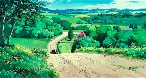Studio Ghibli Anime Scenery Ghibli Artwork Anime Background