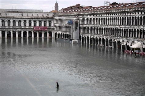 Venice Floods Climate Change Behind Highest Tide In 50 Years Says