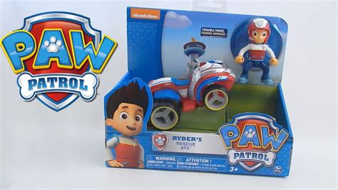 Paw Patrol Ryders Rescue Atv Toy Review Spinmaster By Toy Reviews For