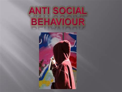 Anti Social Behaviour Teaching Resources