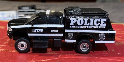 Kitbash Ram 5500 New York Police Department Nypd Emergency Service Unit