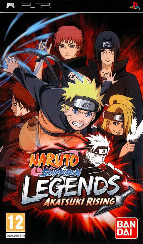 Naruto Shippuden Legends Akatsuki Rising Psp Skroutzgr