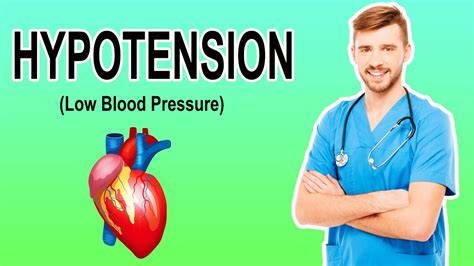 What Is Hypotension Low Blood Pressure Youtube