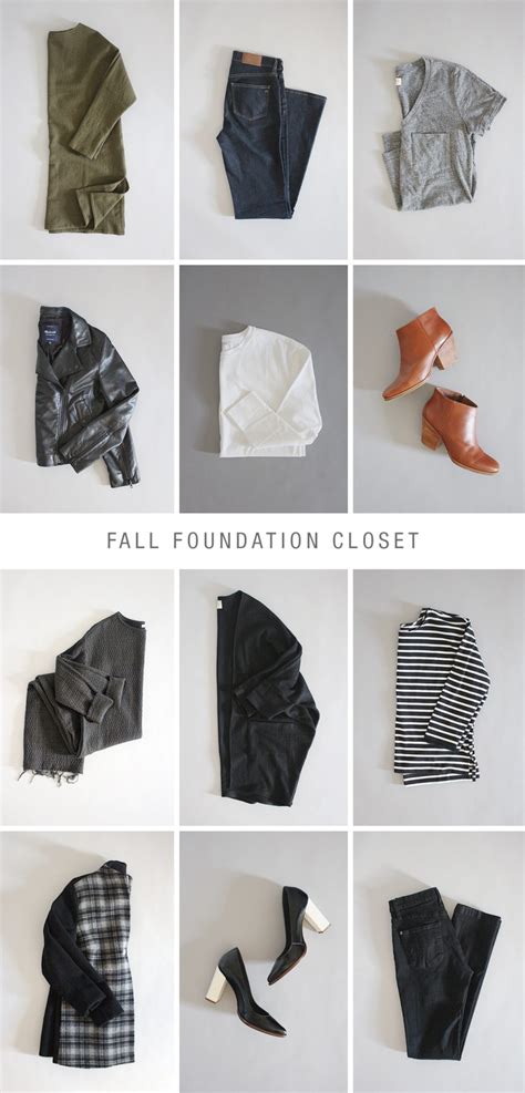 Fall Foundation Closet