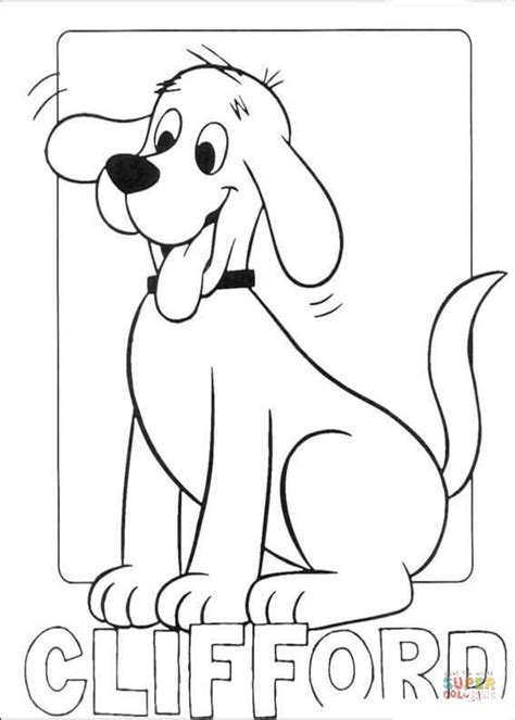 All information about clifford coloring pages to print free. Picture Of Clifford coloring page | Free Printable Coloring Pages