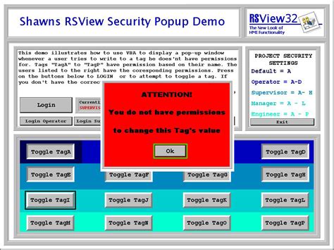 Rsview32 Security Popup Demo The Automation Blog