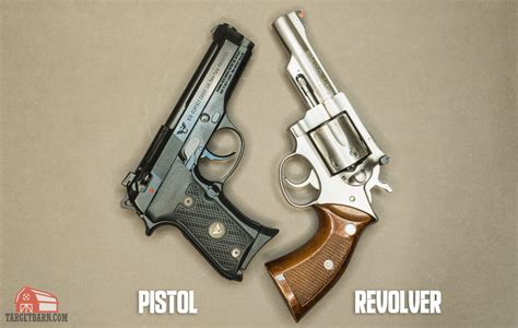 Revolver Vs Pistol The Broad Side