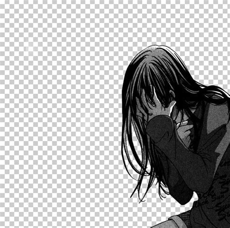 Sadness Anime Drawing Manga Art PNG Clipart Anime Art Artist Black