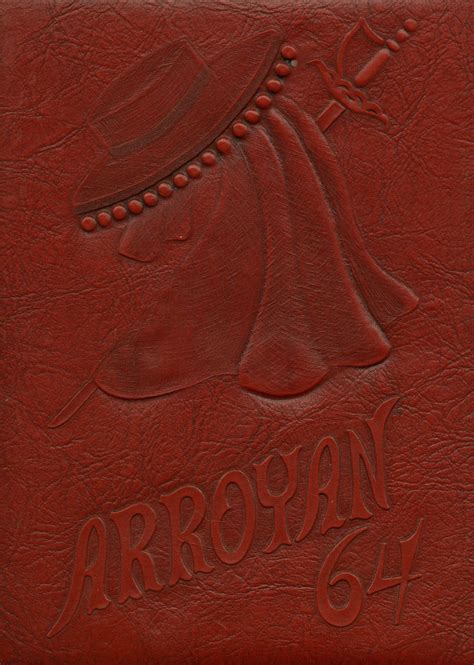 1964 Yearbook From Arroyo High School From San Lorenzo California For Sale
