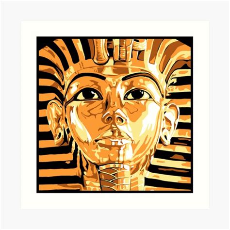 King Tut Art Print For Sale By 221c Redbubble