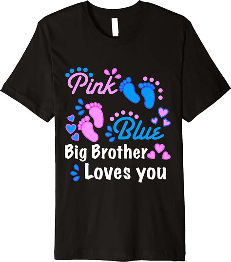 Mens Gender Reveal Party Supplies Big Brother Loves You