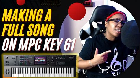 Making A Full Song On Mpc Key 61 With Vocals Using Vocal Harmonizer Plugin Youtube