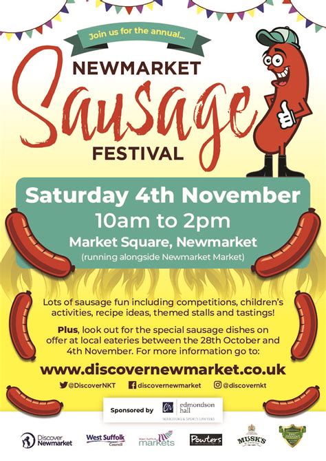 Newmarket Sausage Festival Discover Newmarket Discover Newmarket