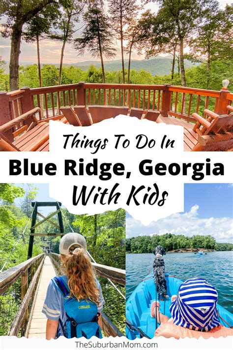 Things To Do In Blue Ridge Georgia With Kids The Suburban Mom