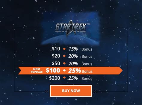 In order to lift them, you may need to update your profile with all required information. Charge for Zen, Get a Bonus! | Star Trek Online