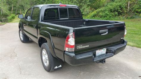 Even before the tacoma name the toyota (.) trd sport includes faux hood scoop. 2013 Toyota Tacoma Double Cab TRD Sport 4x4 Package 4wd