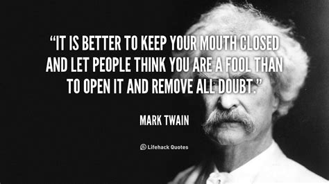 Mark Twain Quotes About Fools Quotesgram