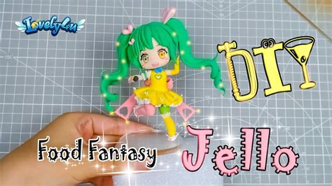 122 How To Make Anime Figure┃food Fantasy Jello Clay Tutorial┃diy