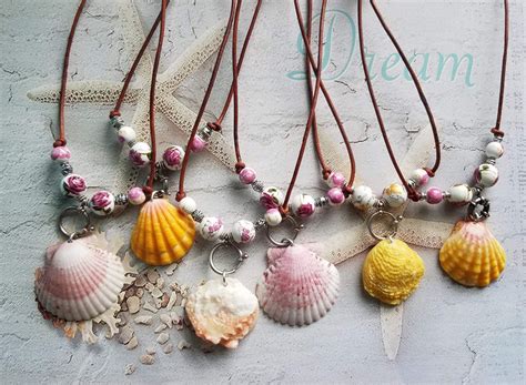Handmade Seashell Jewelry Shell Necklaces