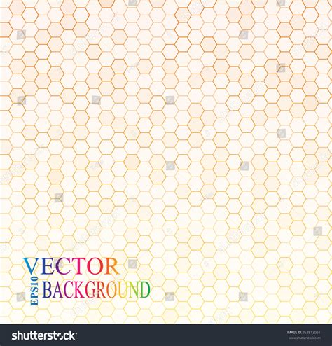Seamless Texture Gray Hex Grid Vector Illustration 263813051